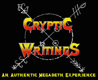 Cryptic Writings (A tribute to Megadeth) N.O.T ( A Tribute to Anthrax & More)