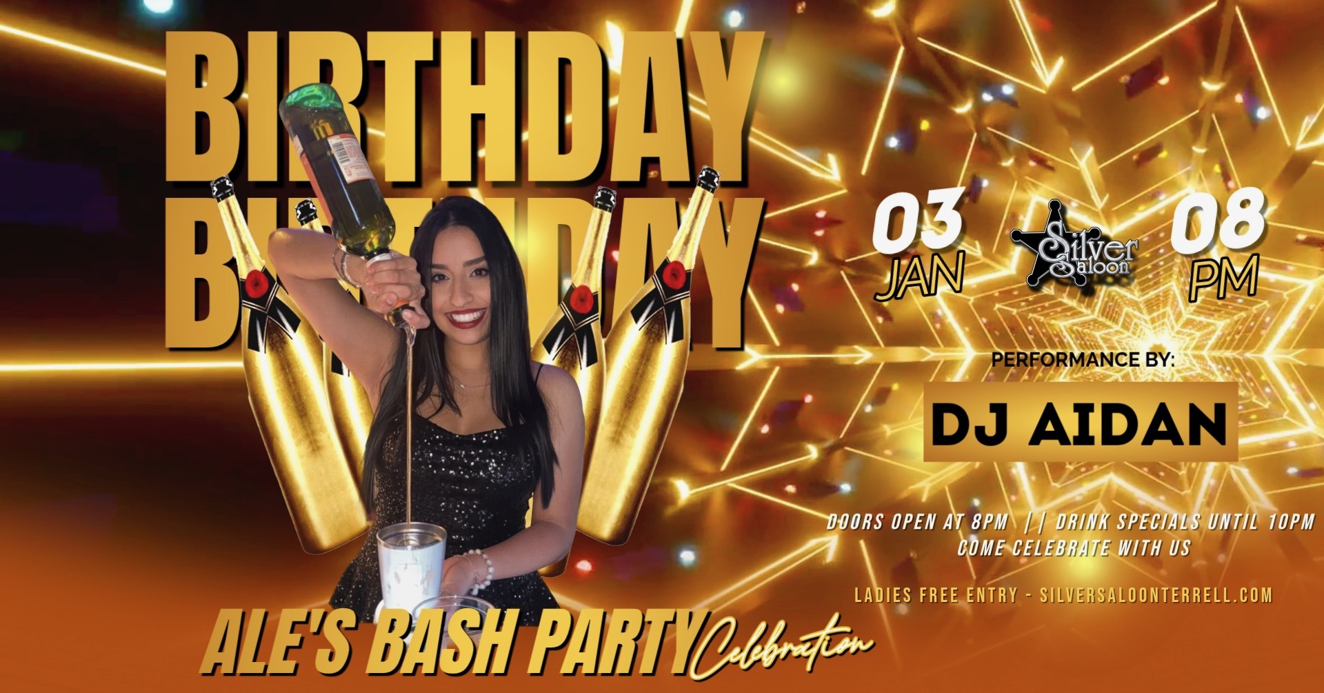 Ale's Bash Party Celebration